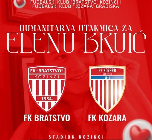 humanitarna utakmica za Elenu Bruic