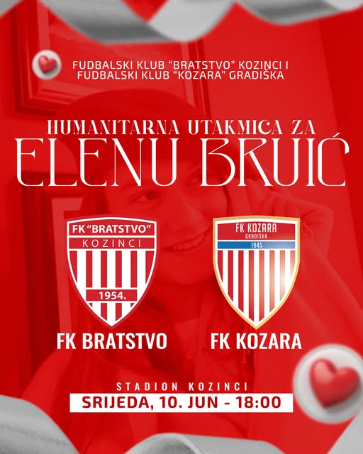humanitarna utakmica za Elenu Bruic