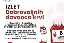плакат добровољни даваоци крви
